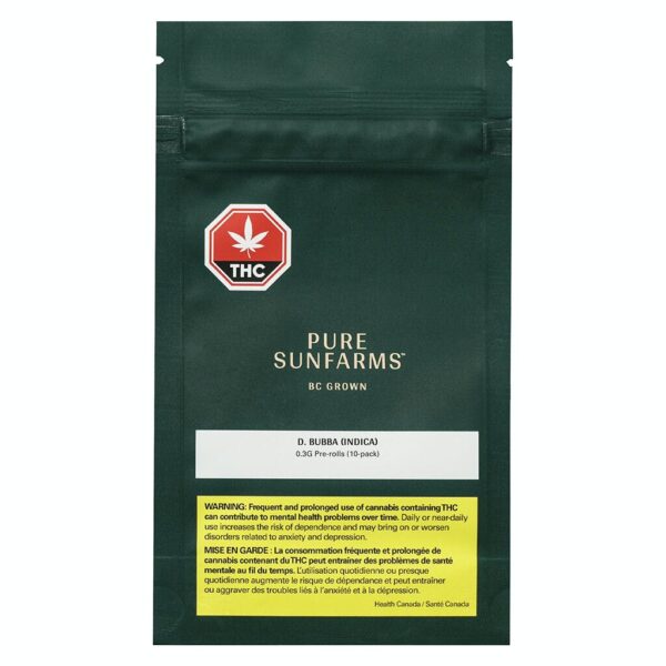 cannabis-Pure Sunfarms - D Bubba Pre-Roll