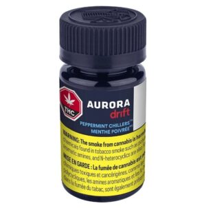 cannabis-AURORA DRIFT - Peppermint Chillers Hard Candies