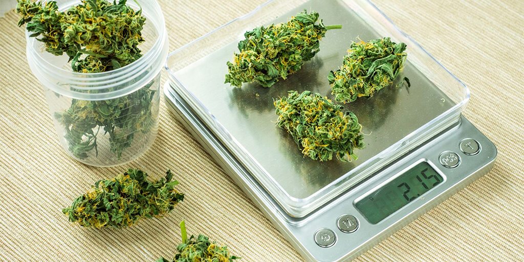 cannabis weight scale