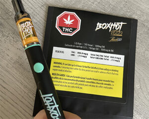 Review of Boxhot Peach OG Vape Cartridge