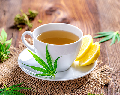 cannabis infused tea