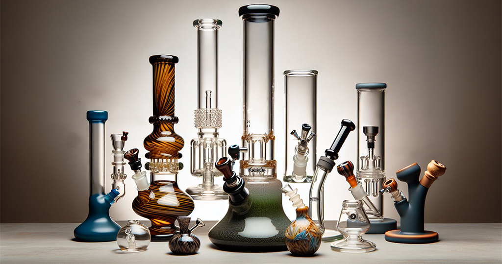 bongs on table