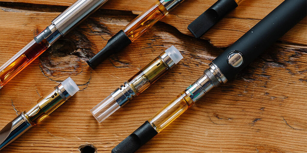 various cannabis vape cartridges