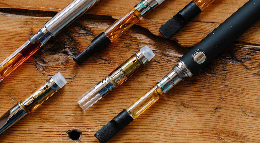 various cannabis vape cartridges