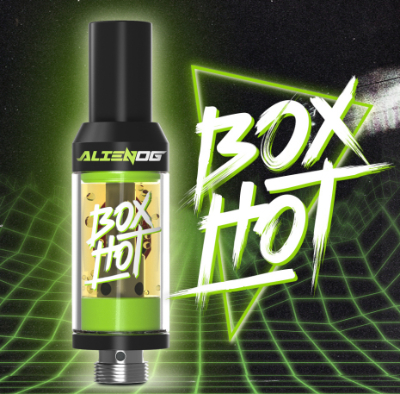 boxhot alien og vape cartridge