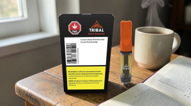 Tribal - Neon Sunshine Live Resin Cartridge