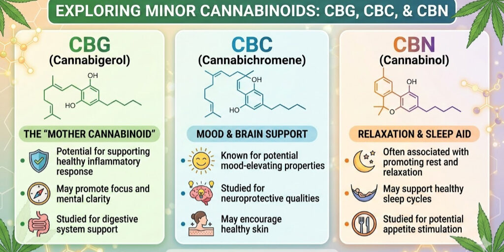 minor cannabinoids cbg cbc cbn minor cannabinoids cbg cbc cbn