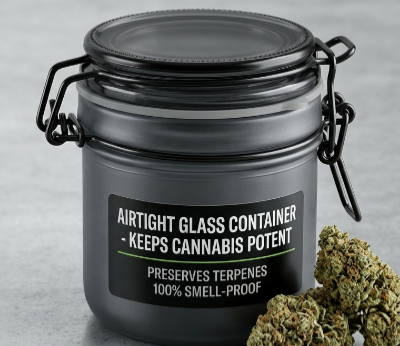 airtight cannabis container