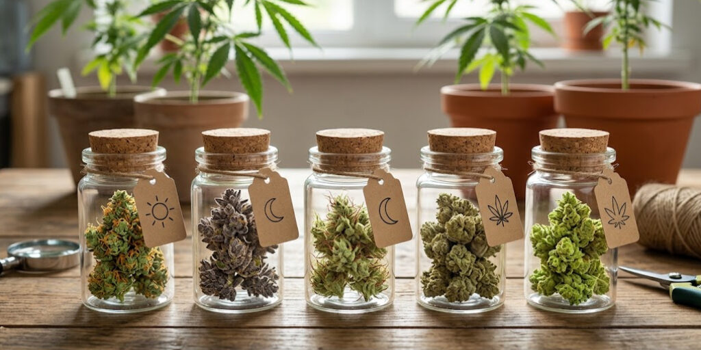 cannabis in glass jars cannabis in glass jars
