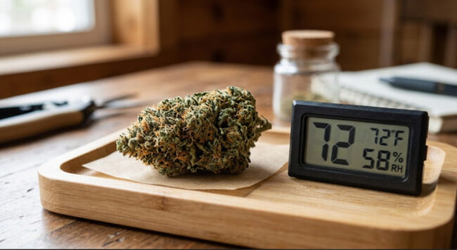 cannabis temperature