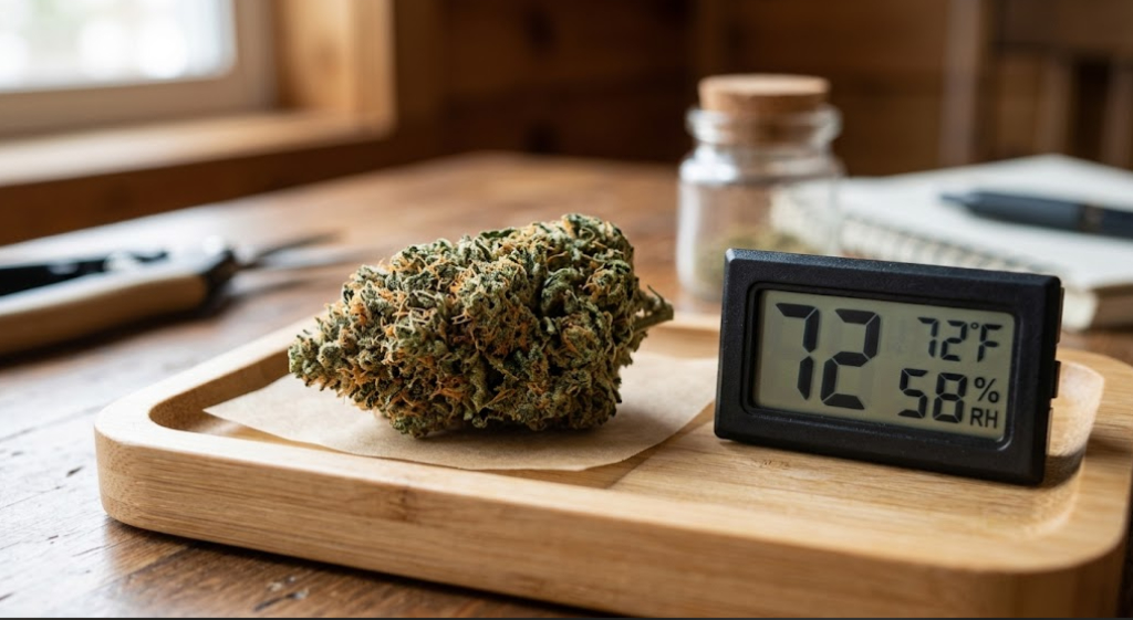 cannabis temperature