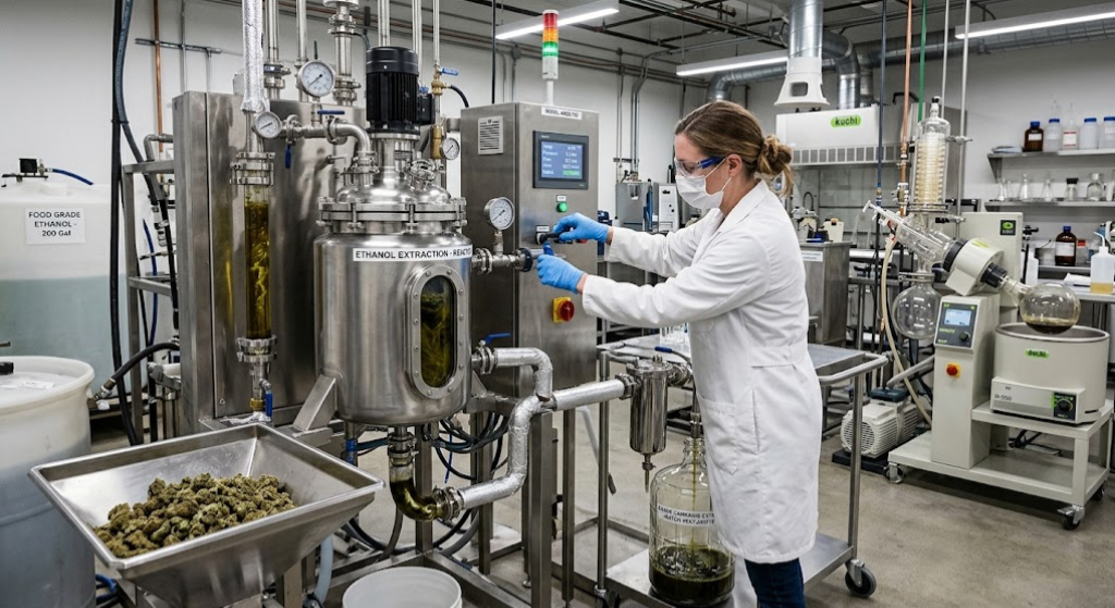 ethanol extraction cannabis